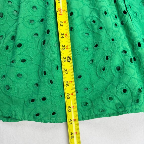 R.N Studio By Ronni Women's Pullover Lined Green Eyelet Dress Size 2X NWT $99.00 - Picture 12 of 13